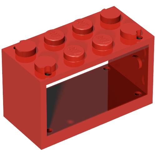 String Reel 2 x 4 x 2 Holder With Closed Studs (4209)