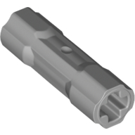 Technic Driving Ring Connector Smooth [2 rounded and 2 flat side walls] (42195)