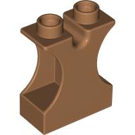 Duplo Brick 1 x 2 x 2 with Side Cutouts and Channel in Top (42234)