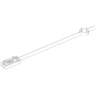 Bar 1 x 12 with 1 x 2 Plate End with Solid Studs and 1 x 1 Round Plate End (42445)