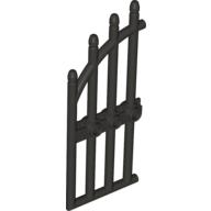 Gate 1 x 4 x 9 Arched with Bars and Three Studs (42448)
