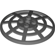 Dish 6 x 6 Inverted, Radar / Webbed [Anti-studs at 90°] (4285b)