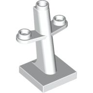 Boat, Mast 2 x 2 x 3 Inclined with Stud on Top and Two Sides (4289)