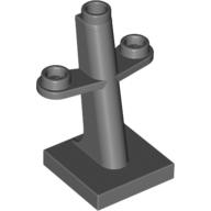 Boat, Mast 2 x 2 x 3 Inclined with Stud on Top and Two Sides (4289)