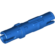 Technic Pin Long with Friction Ridges Lengthwise, 1 Center Slot (42924)