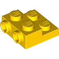 Plate Special 2 x 2 x 2/3 with Two Studs On Side and Two Raised - Updated Version (4304)