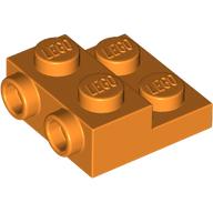 Plate Special 2 x 2 x 2/3 with Two Studs On Side and Two Raised - Updated Version (4304)