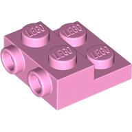 Plate Special 2 x 2 x 2/3 with Two Studs On Side and Two Raised - Updated Version (4304)