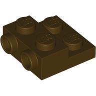 Plate Special 2 x 2 x 2/3 with Two Studs On Side and Two Raised - Updated Version (4304)