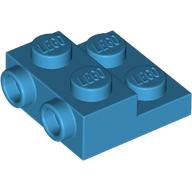 Plate Special 2 x 2 x 2/3 with Two Studs On Side and Two Raised - Updated Version (4304)
