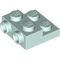 Plate Special 2 x 2 x 2/3 with Two Studs On Side and Two Raised - Updated Version (4304)