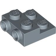 Plate Special 2 x 2 x 2/3 with Two Studs On Side and Two Raised - Updated Version (4304)