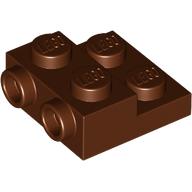 Plate Special 2 x 2 x 2/3 with Two Studs On Side and Two Raised - Updated Version (4304)
