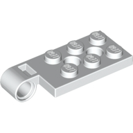 Hinge Plate 2 x 4 with Pin Hole with 2 Holes - Top (43045)