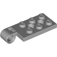 Hinge Plate 2 x 4 with Pin Hole with 2 Holes - Top (43045)