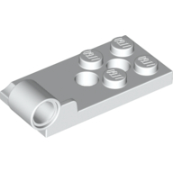 Hinge Plate 2 x 4 with Pin Hole with 2 Holes - Bottom (43056)