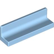 Panel 1 x 4 x 1 with Rounded Corners [Thick Wall] (43337)