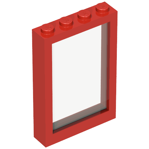 Window 1 x 4 x 5 with Fixed Glass (4347)