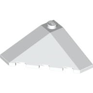Wedge Sloped 18° 4 x 4 Corner (43708)