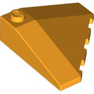 Wedge Sloped 18° 4 x 4 Corner (43708)