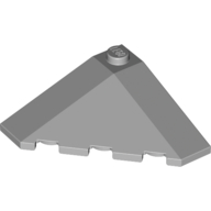 Wedge Sloped 18° 4 x 4 Corner (43708)