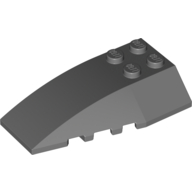 Wedge Curved 6 x 4 Triple (43712)