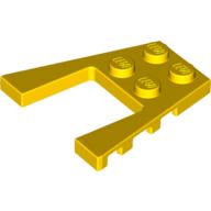 Wedge Plate 4 x 4 with 2 x 2 Cutout (43719)