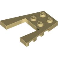 Wedge Plate 4 x 4 with 2 x 2 Cutout (43719)