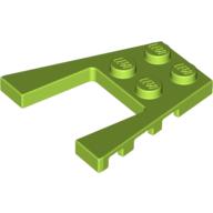 Wedge Plate 4 x 4 with 2 x 2 Cutout (43719)