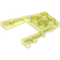 Wedge Plate 4 x 4 with 2 x 2 Cutout (43719)
