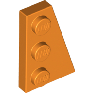 Wedge Plate 3 x 2 Right (43722)