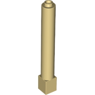 Support Round 1 x 1 x 6 Solid Pillar (43888)