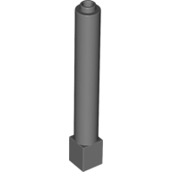 Support Round 1 x 1 x 6 Solid Pillar (43888)