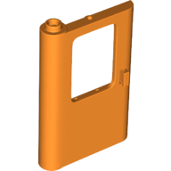 Door 1 x 4 x 5 Train Left - Thick Support Bottom (43967)