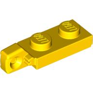 Hinge Plate 1 x 2 Locking with 1 Finger On End, with Groove (44301a)