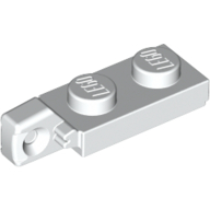 Hinge Plate 1 x 2 Locking with 1 Finger On End, with Groove (44301a)