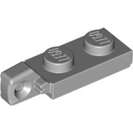 Hinge Plate 1 x 2 Locking with 1 Finger On End, with Groove (44301a)