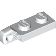 Hinge Plate 1 x 2 Locking with 1 Finger On End, without Groove (44301b)