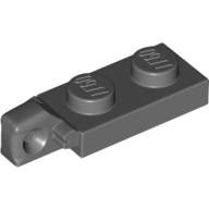 Hinge Plate 1 x 2 Locking with 1 Finger On End, without Groove (44301b)