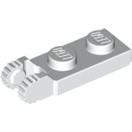 Hinge Plate 1 x 2 Locking with 2 Fingers On End, with Groove, 9 Teeth (44302a)