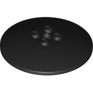 Dish 6 x 6 Inverted (Radar) with Solid Studs (44375b)