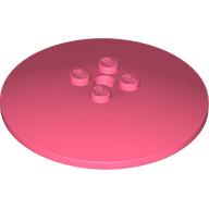 Dish 6 x 6 Inverted (Radar) with Solid Studs (44375b)