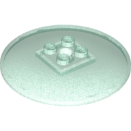 Dish 6 x 6 Inverted (Radar) with Solid Studs (44375b)