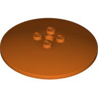 Dish 6 x 6 Inverted (Radar) with Solid Studs (44375b)
