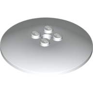 Dish 6 x 6 Inverted (Radar) with Solid Studs (44375b)