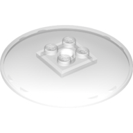 Dish 6 x 6 Inverted (Radar) with Solid Studs (44375b)