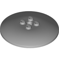 Dish 6 x 6 Inverted (Radar) with Solid Studs (44375b)