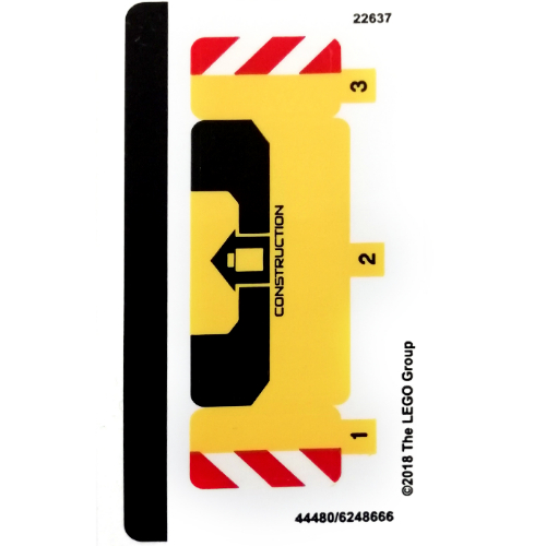Sticker Sheet for Set 60219-1 (44480)