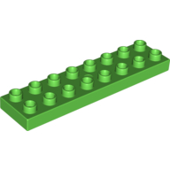 Duplo Plate 2 x 8 (44524)