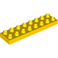 Duplo Plate 2 x 8 (44524)